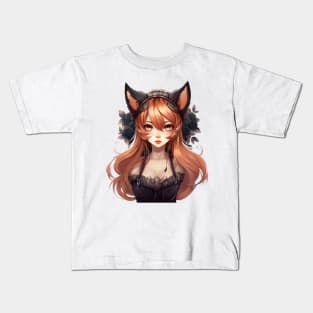 Fox Girl Kids T-Shirt